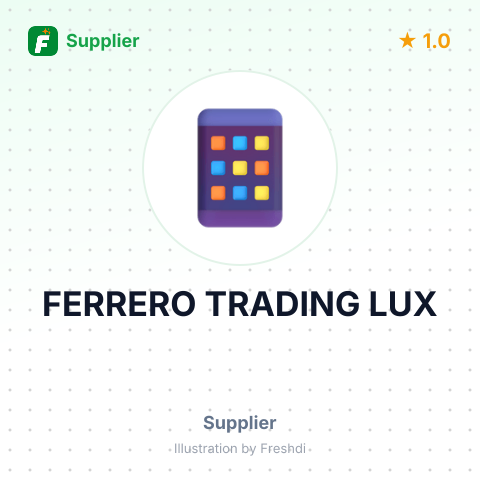 FERRERO TRADING LUX – summary card, no photo uploaded yet