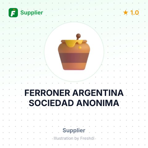 FERRONER ARGENTINA SOCIEDAD ANONIMA – summary card, no photo uploaded yet