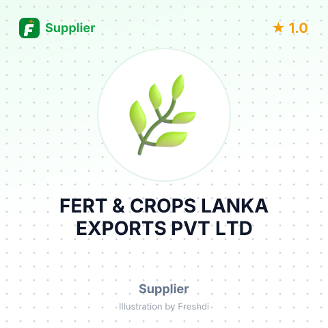 FERT & CROPS LANKA EXPORTS PVT LTD – summary card, no photo uploaded yet
