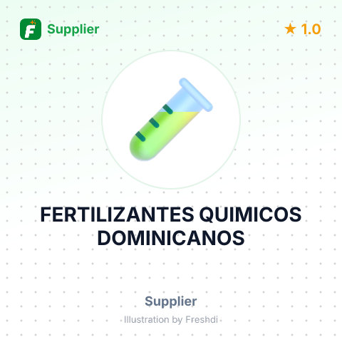 FERTILIZANTES QUIMICOS DOMINICANOS – summary card, no photo uploaded yet