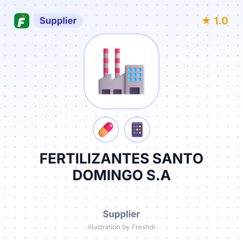 FERTILIZANTES SANTO DOMINGO S.A – summary card, no photo uploaded yet