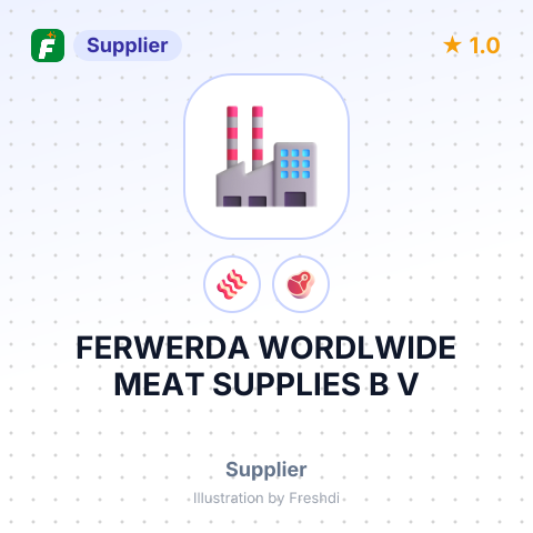 FERWERDA WORDLWIDE MEAT SUPPLIES B V – summary card, no photo uploaded yet