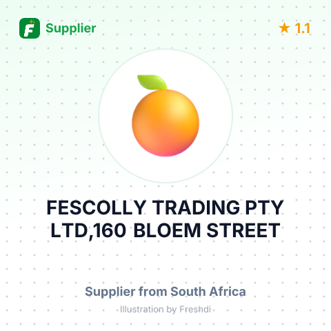 FESCOLLY TRADING PTY LTD,160 BLOEM STREET – summary card, no photo uploaded yet