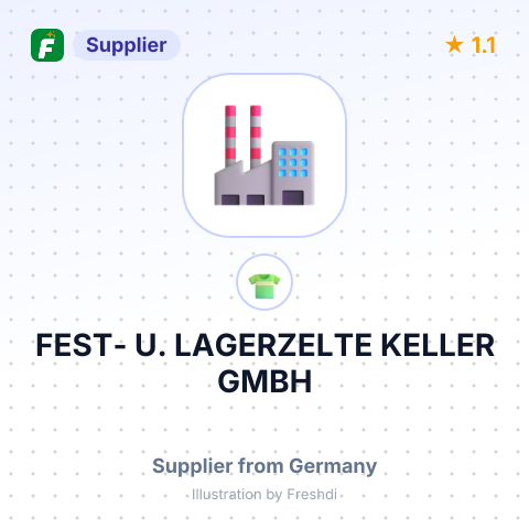 FEST- U. LAGERZELTE KELLER GMBH – summary card, no photo uploaded yet