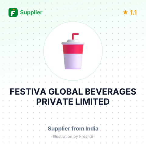 FESTIVA GLOBAL BEVERAGES PRIVATE LIMITED – summary card, no photo uploaded yet