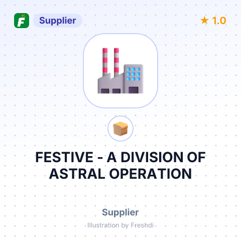 FESTIVE - A DIVISION OF ASTRAL OPERATION – summary card, no photo uploaded yet