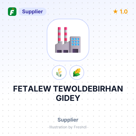 FETALEW TEWOLDEBIRHAN GIDEY – summary card, no photo uploaded yet