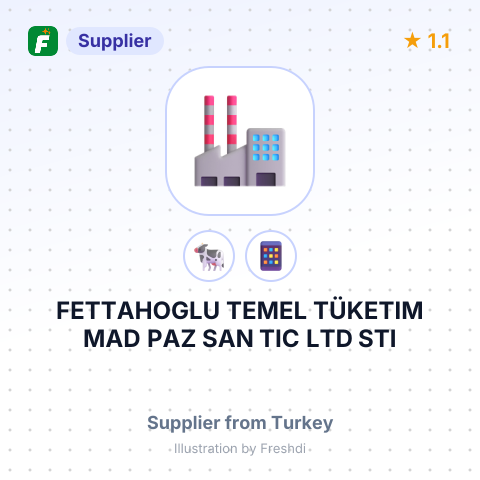 FETTAHOGLU TEMEL TÜKETIM MAD PAZ SAN TIC LTD STI – summary card, no photo uploaded yet