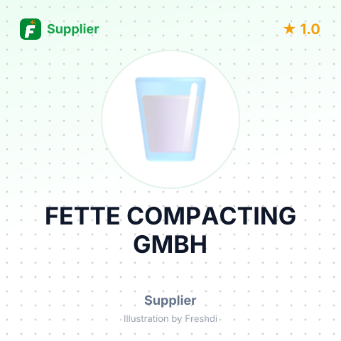 FETTE COMPACTING GMBH – summary card, no photo uploaded yet