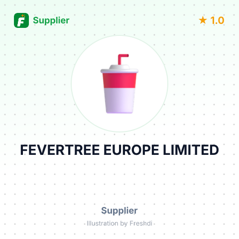 FEVERTREE EUROPE LIMITED – summary card, no photo uploaded yet