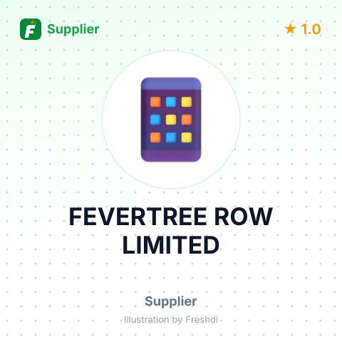 FEVERTREE ROW LIMITED – summary card, no photo uploaded yet