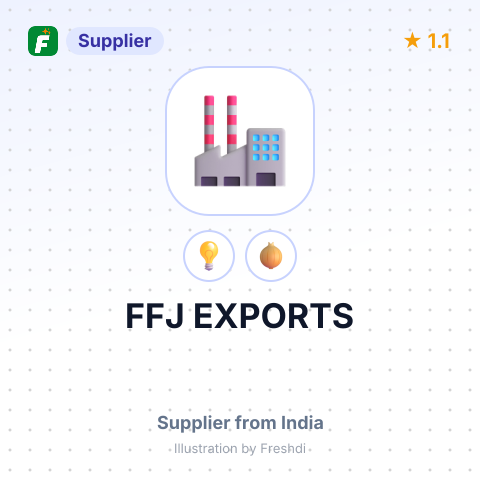 FFJ EXPORTS – summary card, no photo uploaded yet
