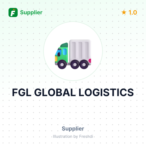 FGL GLOBAL LOGISTICS – summary card, no photo uploaded yet