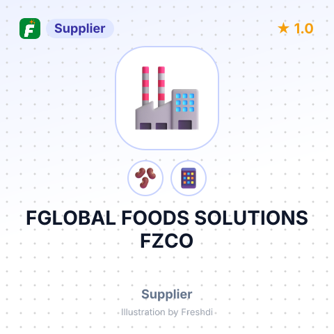 FGLOBAL FOODS SOLUTIONS FZCO – summary card, no photo uploaded yet