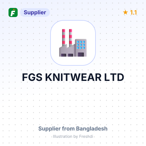 FGS KNITWEAR LTD – summary card, no photo uploaded yet