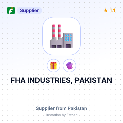 FHA INDUSTRIES, PAKISTAN – summary card, no photo uploaded yet