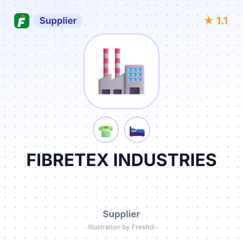 FIBRETEX INDUSTRIES – summary card, no photo uploaded yet