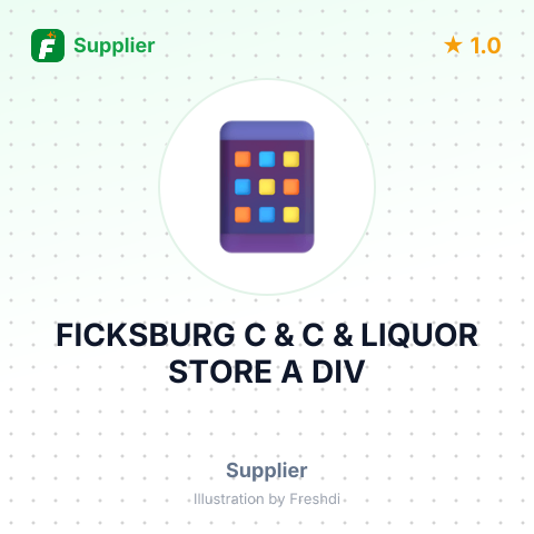 FICKSBURG C & C & LIQUOR STORE A DIV – summary card, no photo uploaded yet
