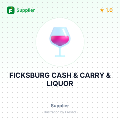 FICKSBURG CASH & CARRY & LIQUOR – summary card, no photo uploaded yet