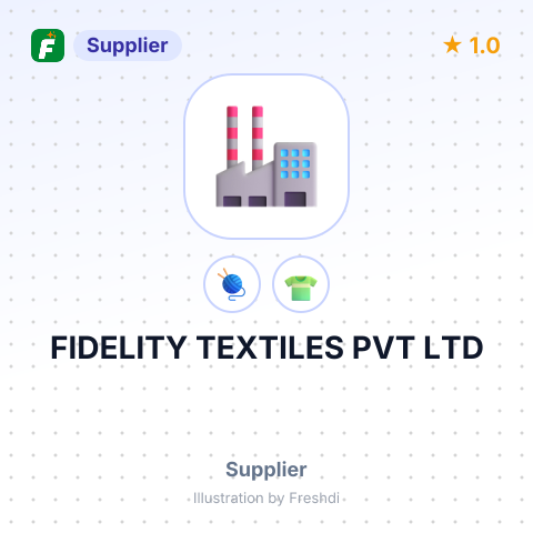 FIDELITY TEXTILES PVT LTD – summary card, no photo uploaded yet