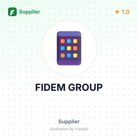 FIDEM GROUP – summary card, no photo uploaded yet