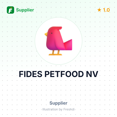 FIDES PETFOOD NV – summary card, no photo uploaded yet