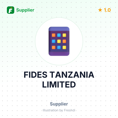 FIDES TANZANIA LIMITED – summary card, no photo uploaded yet