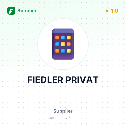 FIEDLER PRIVAT – summary card, no photo uploaded yet