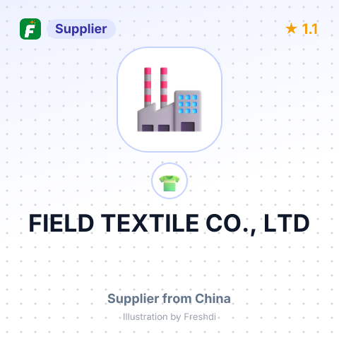 FIELD TEXTILE CO., LTD – summary card, no photo uploaded yet