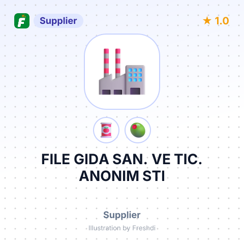 FILE GIDA SAN. VE TIC. ANONIM STI – summary card, no photo uploaded yet
