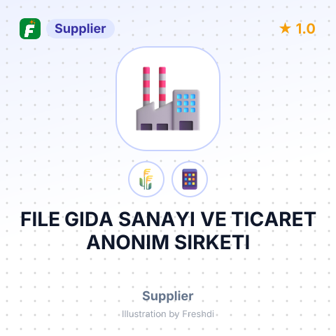 FILE GIDA SANAYI VE TICARET ANONIM SIRKETI – summary card, no photo uploaded yet