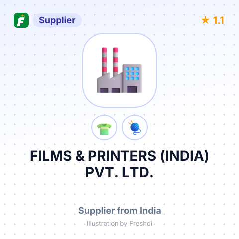 FILMS & PRINTERS (INDIA) PVT. LTD. – summary card, no photo uploaded yet