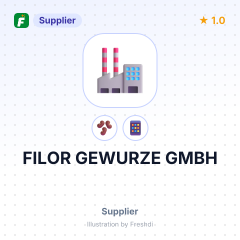 FILOR GEWURZE GMBH – summary card, no photo uploaded yet