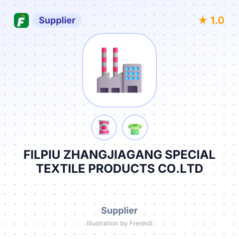 FILPIU ZHANGJIAGANG SPECIAL TEXTILE PRODUCTS CO.LTD – summary card, no photo uploaded yet