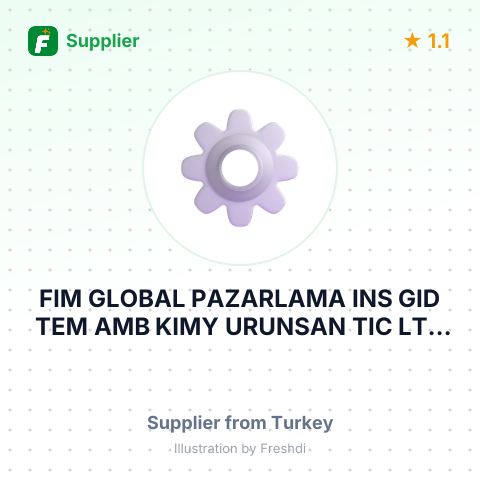 FIM GLOBAL PAZARLAMA INS GID TEM AMB KIMY URUNSAN TIC LTD STI – summary card, no photo uploaded yet