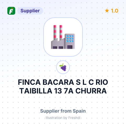 FINCA BACARA S L C RIO TAIBILLA 13 7A CHURRA 30110 MURCIA SPAIN – summary card, no photo uploaded yet