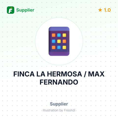 FINCA LA HERMOSA / MAX FERNANDO – summary card, no photo uploaded yet