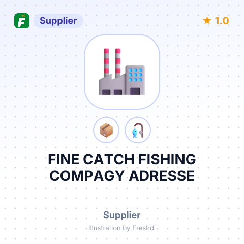 FINE CATCH FISHING COMPAGY ADRESSE – summary card, no photo uploaded yet