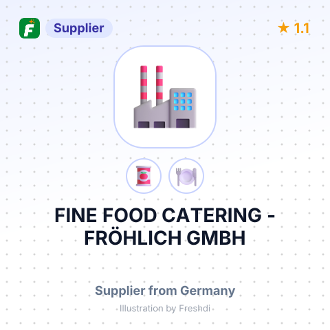 FINE FOOD CATERING - FRÖHLICH GMBH – summary card, no photo uploaded yet