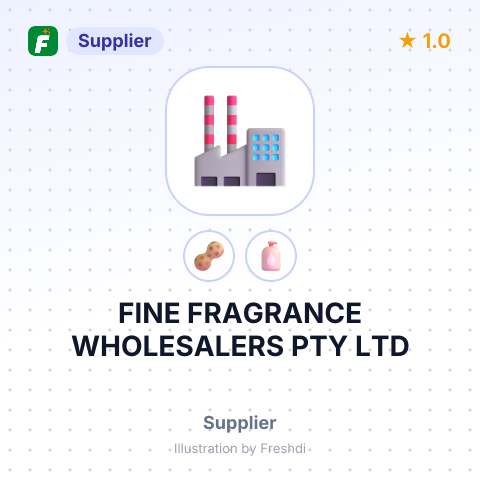 FINE FRAGRANCE WHOLESALERS PTY LTD – summary card, no photo uploaded yet