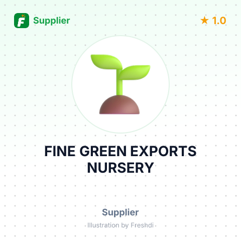 FINE GREEN EXPORTS NURSERY – summary card, no photo uploaded yet