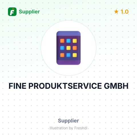 FINE PRODUKTSERVICE GMBH – summary card, no photo uploaded yet