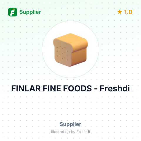 FINLAR FINE FOODS – summary card, no photo uploaded yet