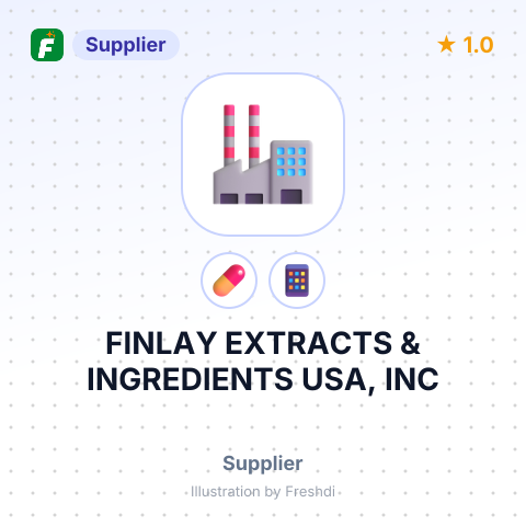 FINLAY EXTRACTS & INGREDIENTS USA, INC – summary card, no photo uploaded yet