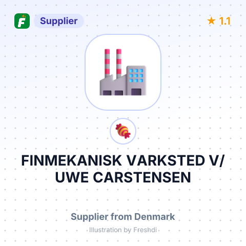 FINMEKANISK VARKSTED V/UWE CARSTENSEN – summary card, no photo uploaded yet
