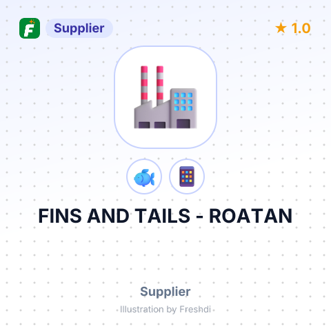 FINS AND TAILS - ROATAN – summary card, no photo uploaded yet