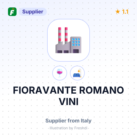 FIORAVANTE ROMANO VINI – summary card, no photo uploaded yet