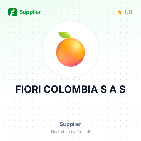 FIORI COLOMBIA S A S – summary card, no photo uploaded yet