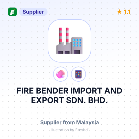 FIRE BENDER IMPORT AND EXPORT SDN. BHD. – summary card, no photo uploaded yet