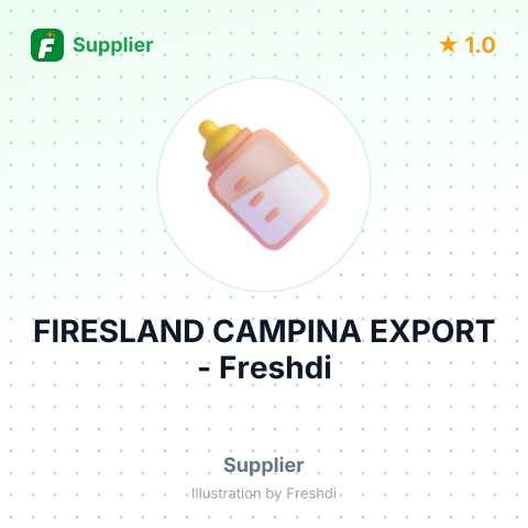 FIRESLAND CAMPINA EXPORT – summary card, no photo uploaded yet